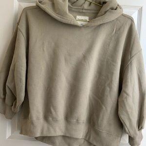 Sage Cropped hoodie